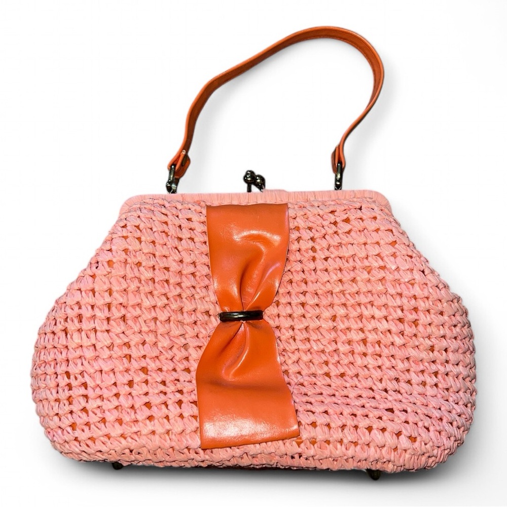 Vintage Raffia Bag.